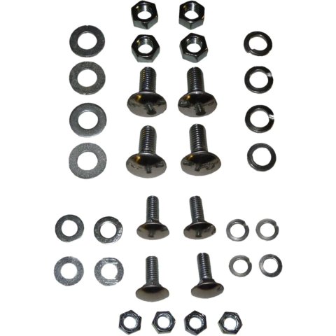 Brothers Trucks Bolts and Screws L0223-67 67-72 RR BUMPER BLT KIT 32 PCS