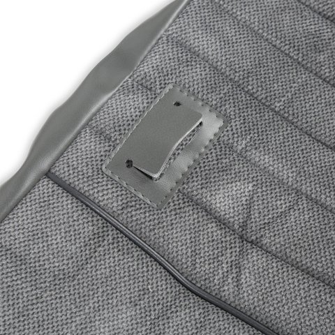 Brothers Trucks Deluxe Seat Upholstery 05-324 PLEAT, 1981-87 C/K DLUX PLET VNYL/CLTH GRY/CHAR