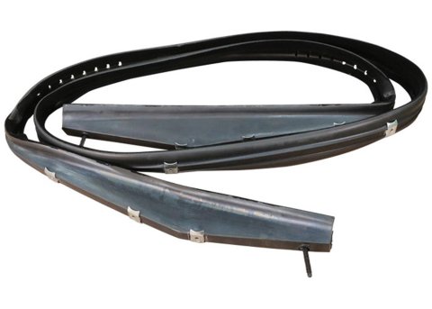 Brothers Trucks Weatherstrip Seals, Individual Position RGTS091 Window Weather Strip Position, Fits Rear Glass Runs On Models with A Non-removable Hardtop, Chevrolet, GMC, Each