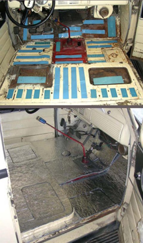 Brothers Trucks Sound Deadening Coatings DSD87TF 80-87 CHVY "DELUXE" SOUND DEADENER KIT-