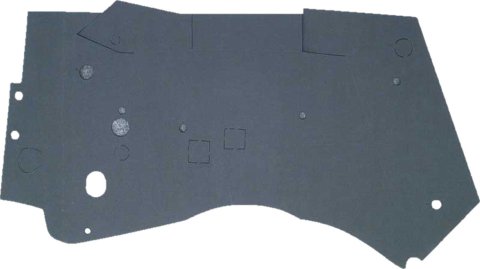 Brothers Trucks Interior Insulation F2003-71 71-72 FIREWALL PAD CENTER