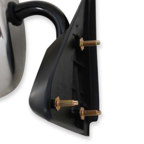 Brothers Trucks GMT400 Below Eyeline Mirrors 04-386 Side Mirror, OE Replacement, Right, Passenger Side, Manual, Stainless Steel, Chevrolet, GMC, Each