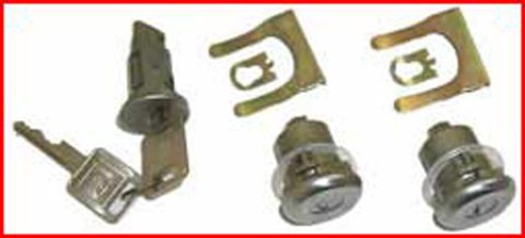 Brothers Trucks Lock Sets JDLG200 Ignition and Door Sets, Cylinders, Two Keys, Chevrolet, GMC, Set