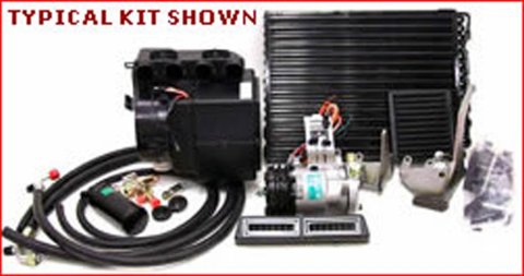 Brothers Trucks Air Conditioning Kits BT72IDE 67-72 CHVY/GMC A/C SYSTEM-IN-DASH VENTS