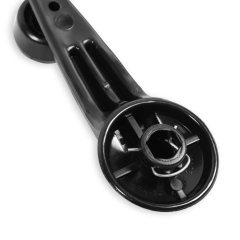 Brothers Trucks Window Crank Handles 04-470 Handles, Plastic, Black Handle, Silver Inserts, Driver and Passenger Side, Chevy, GMC, Each
