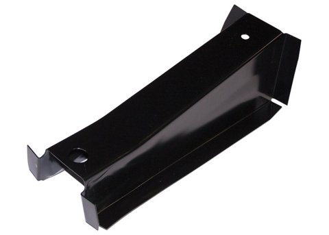 Brothers Trucks Cab Floor Support Braces FFS87RP Panel Braces, Braces, Steel, Black EDP Coated, Front Left Side/Front Right Side, 2-door, Chevrolet, GMC, Each