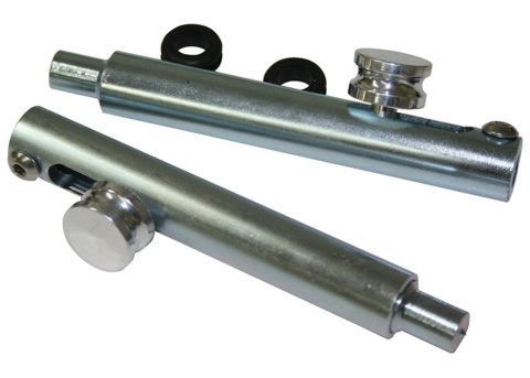 Brothers Trucks Hidden Tailgate Latches SSGL47B 47-87 HIDDEN TGATE LATCH -BILLET KNOBS