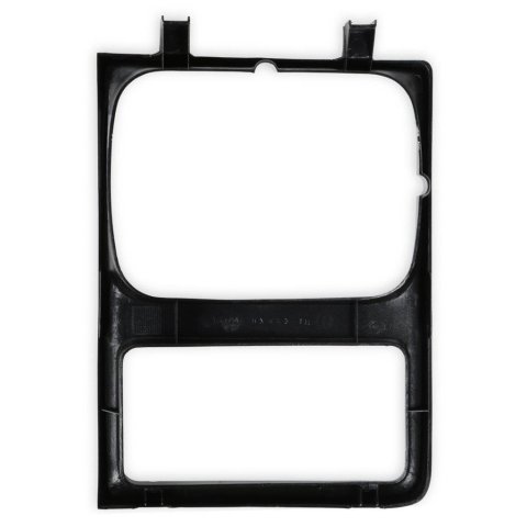 Brothers Trucks Headlight Bezels 04-188 Door, Passenger Side, Models with Single Headlights, Plastic, Silver, Chevy, GMC, Each