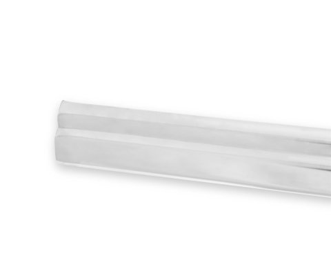 Brothers Trucks Grille Moldings 06-111 Moldings, Upper Position, Aluminum, Clearcoat, Clips, Chevrolet, GMC, Each