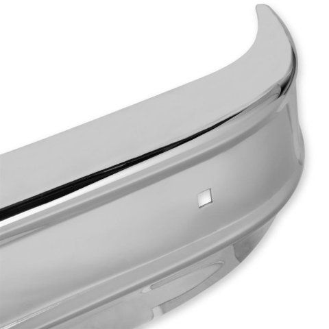 Brothers Trucks Premium Bumpers 04-119 Bumper, Premium, Front, Without Impact Strip Holes, Features License Plate Mounting Holes, Steel, Chrome, Chevy, GMC, Each
