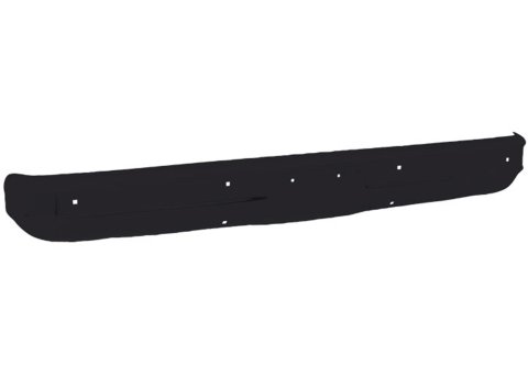 Brothers Trucks Bumpers FRT91RW Bumpers, Front, Stock Style, Steel, Black Primer, Chevrolet, GMC, Each