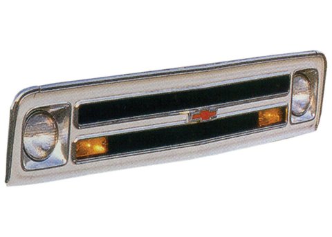 Brothers Trucks Grille Moldings GMD6768 1967-68 CHEVY/GMC GRILLE MOLDINGS - EACH