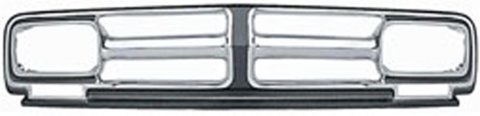 Brothers Trucks Grilles GRL72GM and Grille Inserts, Complete Grille Type, Stock Style, Main Grille Position, Steel, Chrome, GMC, Each