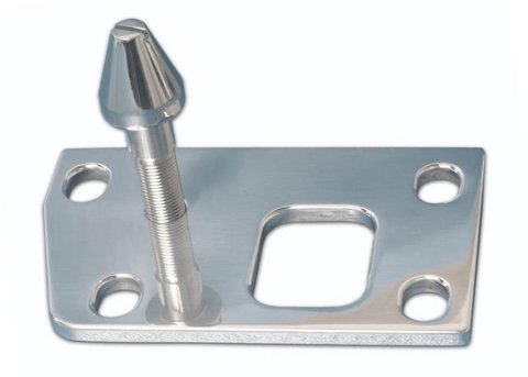 Brothers Trucks Hood Latches HLBB72P 67-80 HOOD LATCH SUPPORT BRACE-BILLET
