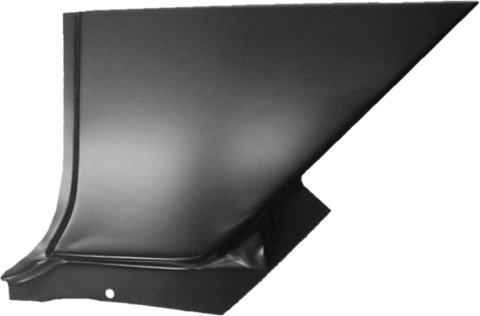Brothers Trucks Cab Kick Panels A1045-67 Floor Panels, Panels, Patch, Steel, Black, Left Side Front, Chevrolet, GMC, Each