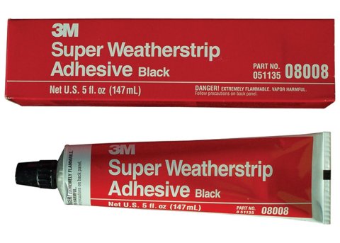 Brothers Trucks Adhesives and Sealants PER8008 47-87 CHVY/GMC WEATHERSTRIP ADHESIVE-BLK