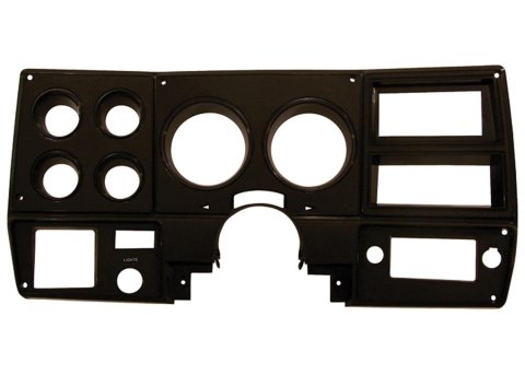 Brothers Trucks Instrument Bezels INST808 Gauge Bezels, Bezels, Black/Silver, Fits Models with Factory Air Conditioning, Chevrolet, GMC, Each