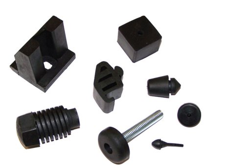 Brothers Trucks Rubber Bumper Kits RBK81SS Body Component Bump Stops, Rubber, Black, Includes Bumpers for Hood, Doors, Glove Box, Ashtray, and Tailgate, Stepside Models Only, Chevy, GMC, Kit