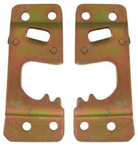 Brothers Trucks Door Jamb Strikers DS06772 1967-72 CHEVY/GMC TRUCK DOOR STRIKER SET