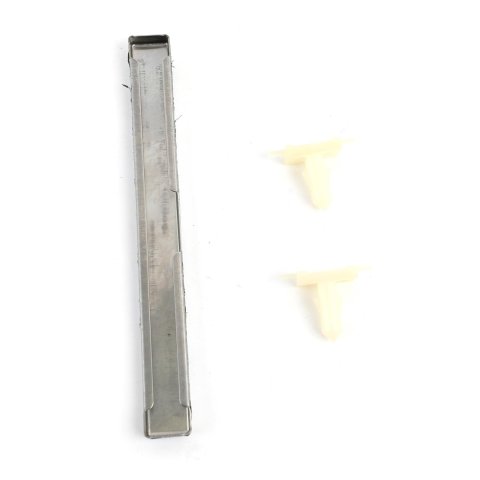 Brothers Trucks Grille Moldings 06-101 Moldings, Lower Position, Aluminum, Clearcoat, Fits Dual Headlight Vehicles, Chevrolet, GMC, Each