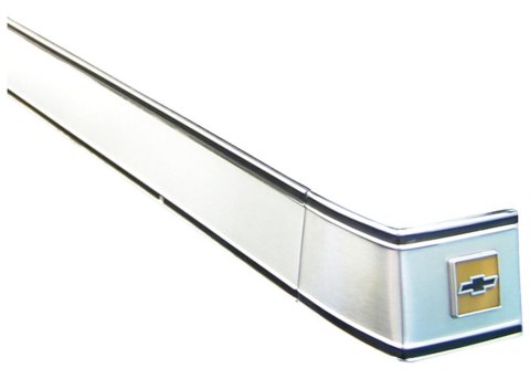 Brothers Trucks Moldings CPDS500 Body Moldings, Aluminum, Brushed, Back Glass Position, Chevrolet, GMC, Each