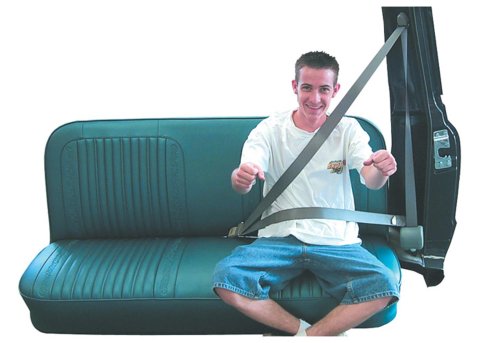 Brothers Trucks Seat Belts BELTKT4-3TAN Belts, Shoulder and Lap Belt Type, Tan, Chevrolet, GMC, Pair