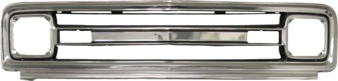 Brothers Trucks Grille Shells C9057-69 69-70 GRL SHELL, ALUM w/o LTRS CHEVROLET