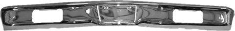 Brothers Trucks Bumpers A5002-71 Bumpers, Front, Stock Style, Steel, Chrome, Fleetside/Styleside, Chevrolet, GMC, Each