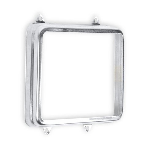 Brothers Trucks Headlight Retaining Rings 04-244 Light Bezel, Rings, Fits Models with Quad Headlights, Aluminum, Polished, Each