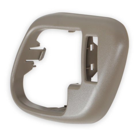 Brothers Trucks GMT400 Inside Door Handle Bezels 05-137 Interior Bezel, Beige, Plastic, Right, Passenger Side, Front, With Power Lock Hole, Each