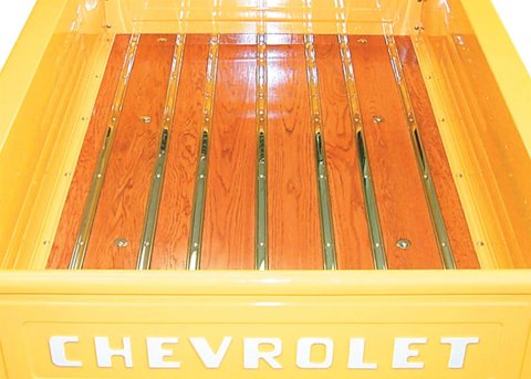 Brothers Trucks Deluxe Wood Bed Kits OWK87SS Truck Floors, Kits, Oak, Pre-drilled, Polished Stainless Steel Strips, Short Bed, Stepside/Flareside, Chevrolet, GMC, Kit