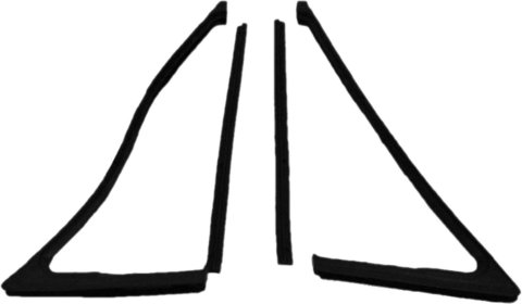Brothers Trucks Weatherstrip Seals B3002-67 Seals, Vent Window Position, Chevrolet, GMC, Pair