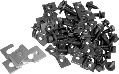 Brothers Trucks Fender Bolts 8130-67 67-72 FENDER & INNER FENDER BLT KIT BK