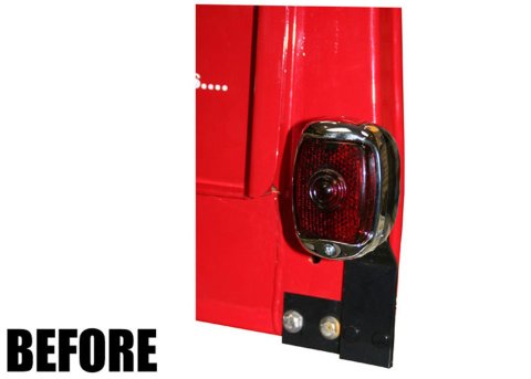 Brothers Trucks Custom Tail Lamp Brackets CTLB300 Taillight Components, Brackets, Mount Type, Requires the Use of 2 Right Side Taillights, Stepside Only, Chevrolet, GMC, Pair