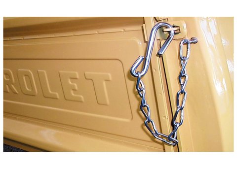 Brothers Trucks Tailgate Components TGCH72P 54-87 TGATE CHAINS-POLISHED, STEPSIDE