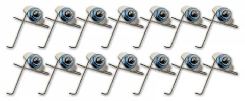 Brothers Trucks Body Molding Fasteners GMF6768 67-68 CHEVY/GMC GRILL MOLDING FASTENERS