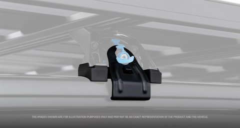 Rhino-Rack - Roof Rack Components for 2021-2025 TUCSON RX2FK006 RX2FK Fit kit- Hyundai Tucson NX4 Flush Rail