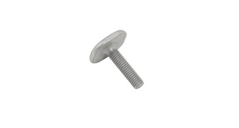 Rhino-Rack Bolts and Screws B015-BP M6 x 25mm Square Head Bolt (Galvanised) (4 Pack)