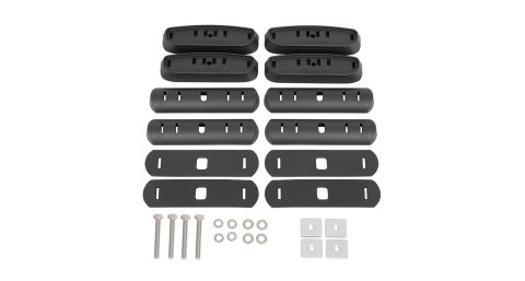 Rhino-Rack Roof Rack Components RCP73-BK RCP Base Kit (x2)