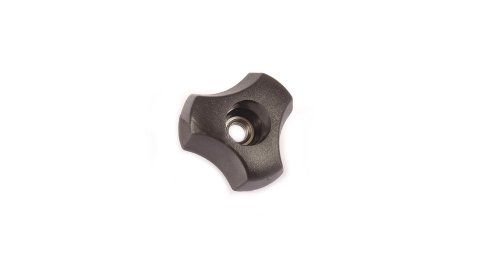 Rhino-Rack Roof Rack Components N008-BP M6 Plastic Knob Nut (Stainless Steel Nut) (2 Pack)