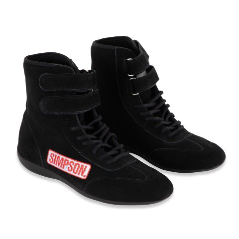 Simpson High Top Driving Shoes 28750BK HIGH TOP SHOE BLACK, 7 1/2