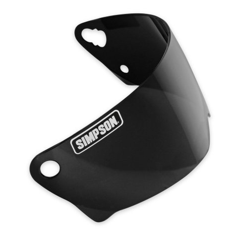 Simpson Replacement Helmet Shields M30DSS Shields, Replacement, Dark Smoke, Anti-fog Coating, M30 Bandit, Each