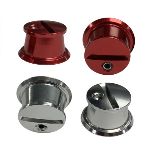 Simpson Racing Tear-Offs 98024S TEAR OFF W/SET SCREW SILVER