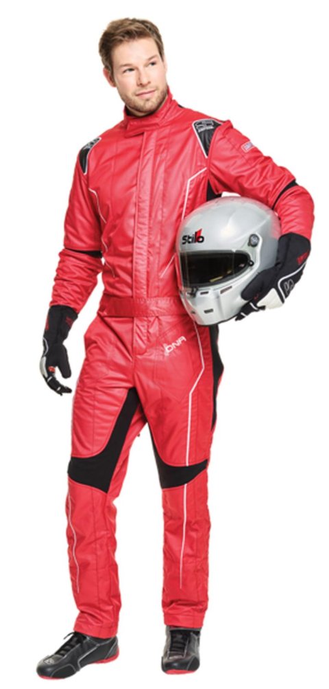Simpson Racing Driving Suits DNA02201 DNA STD 3 LYR SUIT MEDIUM BLK