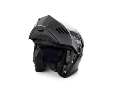 Simpson MOD Bandit Series Helmets M59XL2 Helmet, Ghost Bandit, Modular, Polyester Liner, Gloss Black, X-Large, Each
