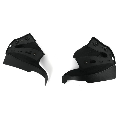 Simpson Helmet Cheek Pads MBCPMD Pads, Black, Mod Bandit, Pair