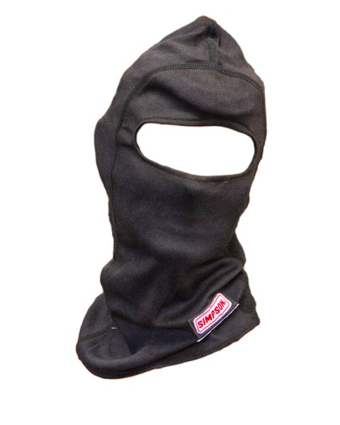 Simpson CarbonX Head Socks 23000C Sock, CarbonX, Black, One Layer, Single Eyehole Opening, Each
