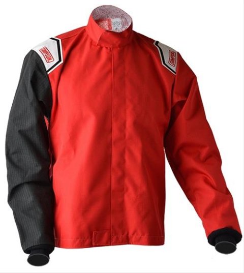 Simpson Apex Kart Racing Jackets 103482 Race Jacket, Apex, Junior, One Layer, Polyester, Carbonx Sleeves, Red, Youth X-Large, Each