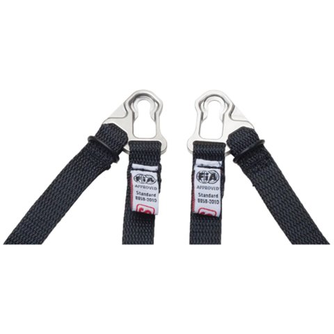 Simpson Racing Head and Neck Restraint Parts & Accessories HYPA Hybrid Post Clip Tether Set- Pair