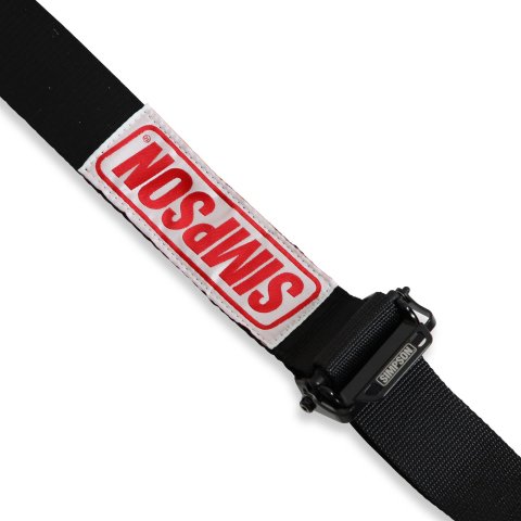 Simpson Double Pull Down Latch and Link SFI 7-Point Harness 12LD7WC Harness, Complete, Latch. 7 Point, 2.00 Should Belt, 2.00 Lap Belt, Individual-Type, Clip-In, Floor/Roll Bar Mount, Black, Each